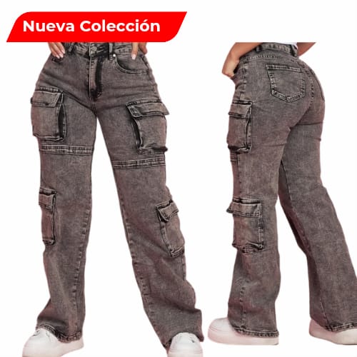 Pantalón Cargo Wide Leg (original)